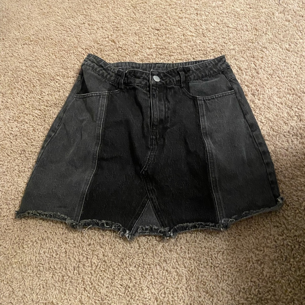 Jean skirt size medium, from a boutique